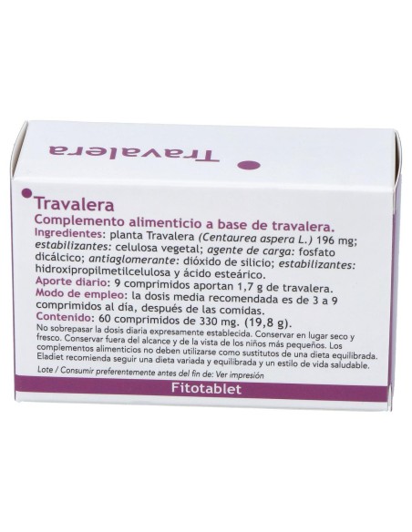Fitotablet Travalera 60Comp.