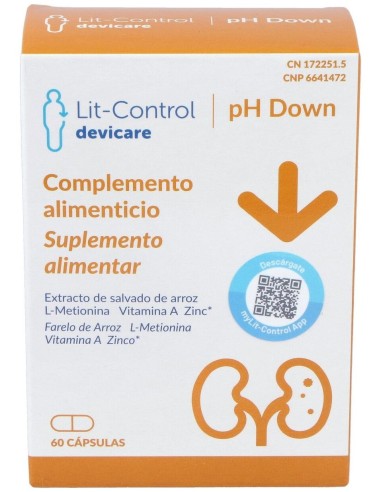 Lit Control Ph Down, 60 Cápsulas
