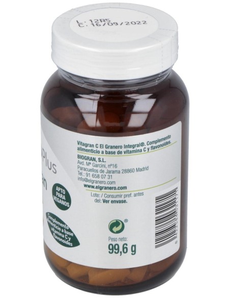 Vitagran C (Vit.C Forte + Bioflav.750Mg.) 120Comp.