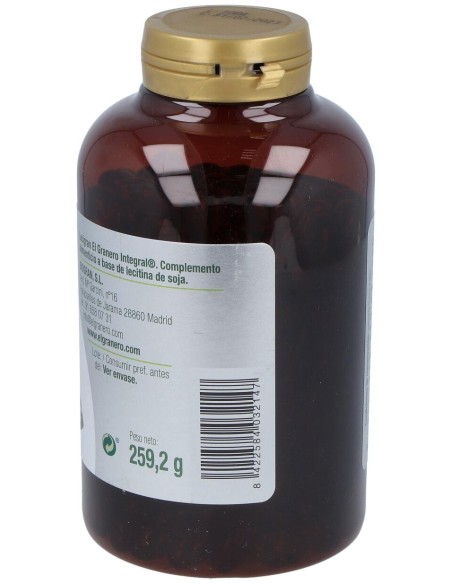 Lecitina De Soja Lecigran 740Mg. 360Perlas