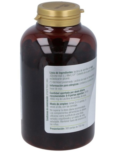 Lecitina De Soja Lecigran 740Mg. 360Perlas