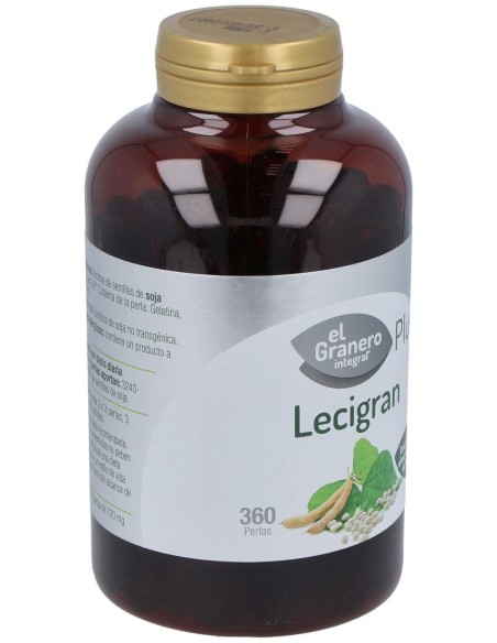 Lecitina De Soja Lecigran 740Mg. 360Perlas