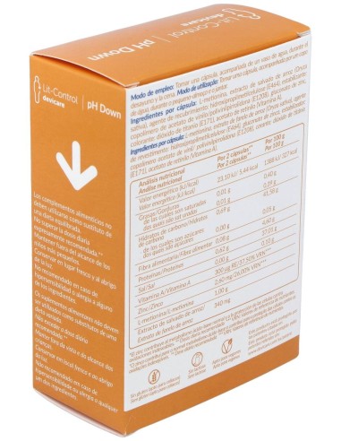 Lit Control Ph Down, 60 Cápsulas