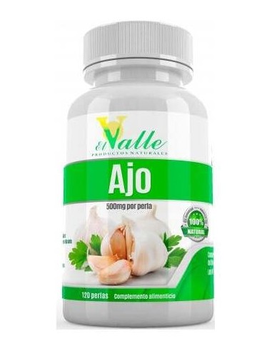 El Valle Aceite De Ajo 500Mg 120 Perlas