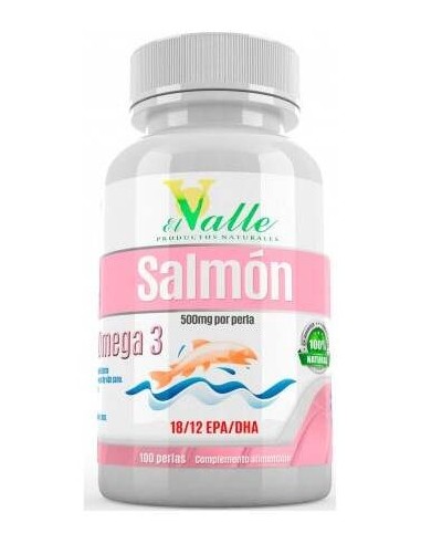 El Valle Aceite De Salmon 100 Perlas