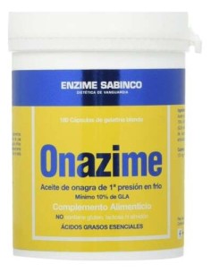 Onazime Aceite Onagra 500Mg. 1 Pr.180Perlas