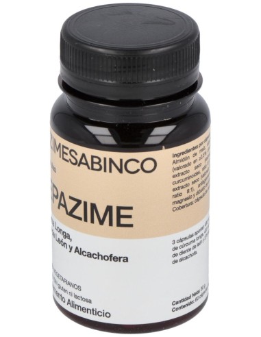 Enzime Sabinco Hepazime 60Caps
