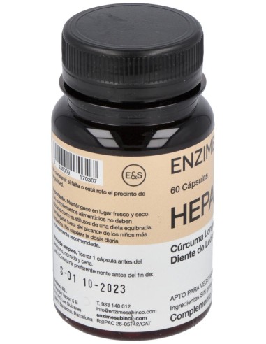 Enzime Sabinco Hepazime 60Caps