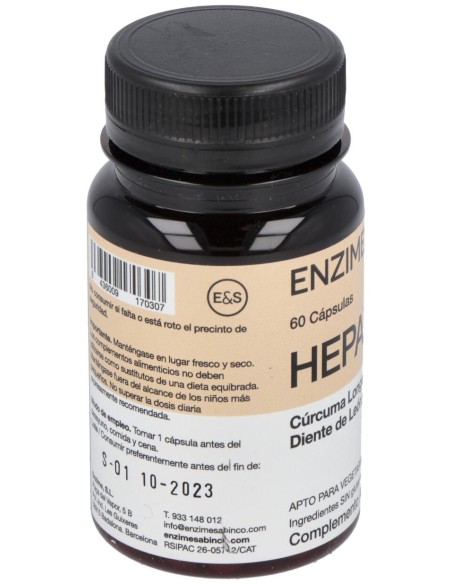 Enzime Sabinco Hepazime 60Caps