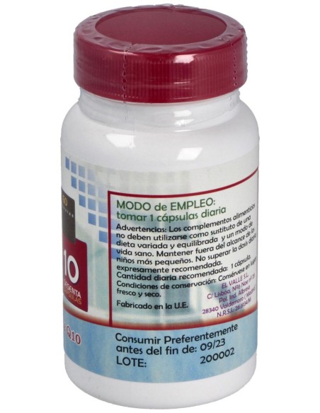 El Valle Coenzima Q10 100Mg 60Caps