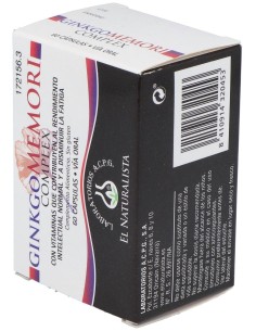 El Naturalista Ginkgomemori Complex, 60 Cápsulas 2