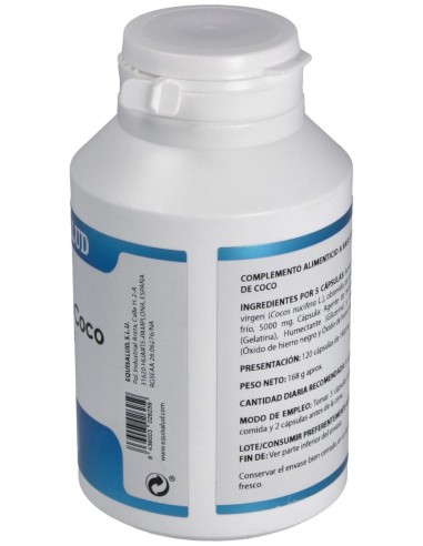 Equisalud Aceite De Coco 1000Mg 120Caps
