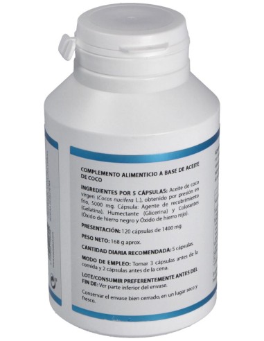 Equisalud Aceite De Coco 1000Mg 120Caps