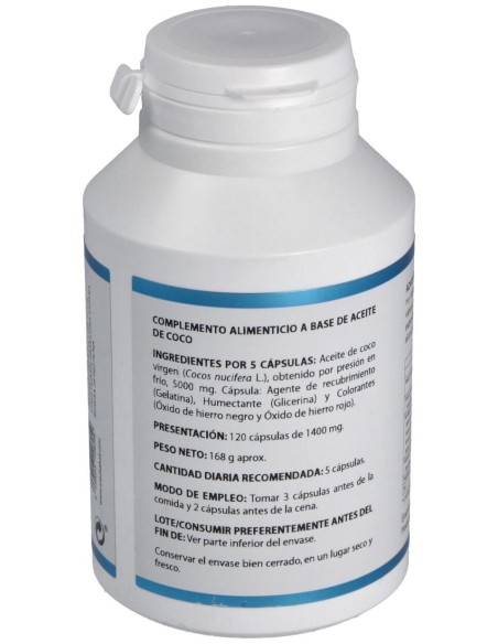 Equisalud Aceite De Coco 1000Mg 120Caps