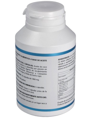 Equisalud Aceite De Coco 1000Mg 120Caps