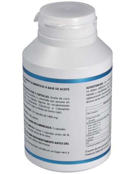 Equisalud Aceite De Coco 1000Mg 120Caps