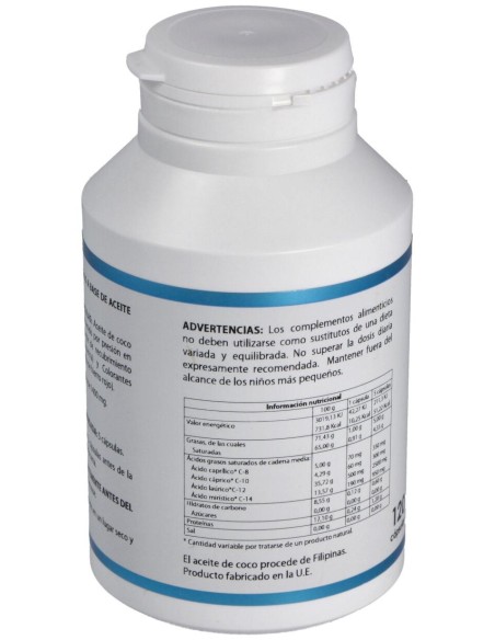 Equisalud Aceite De Coco 1000Mg 120Caps