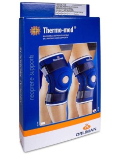 Orliman Rodillera Neopreno Estabilizadores Metálicos 4104 Talla 3, 1 Unidad