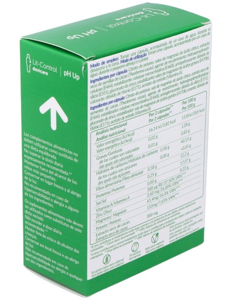 Lit Control Ph Up, 60 Cápsulas
