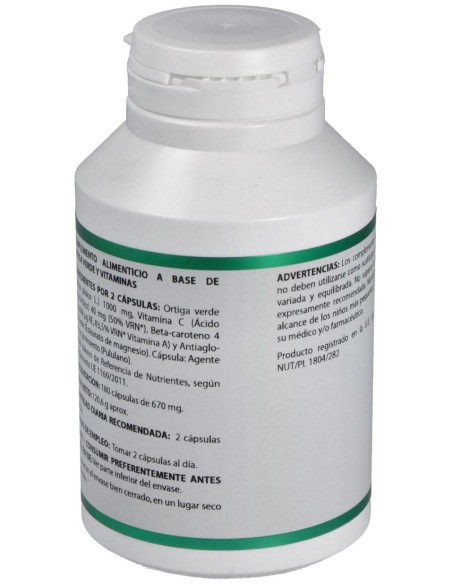 Holofit Ortiga Verde 180Cap.