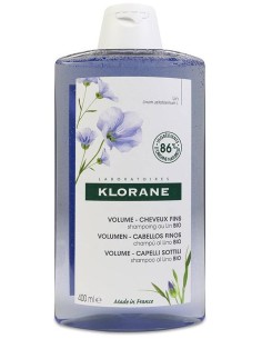 Klorane Champú A Las Fibras De Lino, 400 Ml