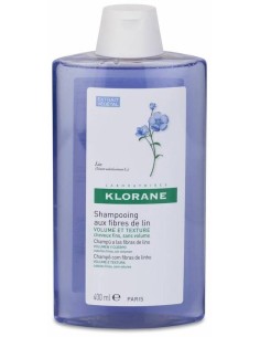 Klorane Champú A Las Fibras De Lino, 400 Ml 2