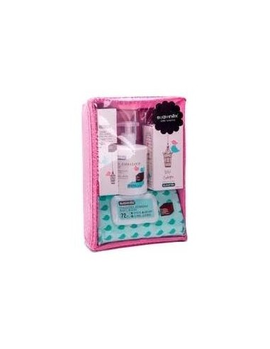 Suavinex Canastilla Cosmética Rosa, 1 Ud