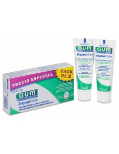 Pack Gum Original White Pasta Dentífrica, 2 Uds
