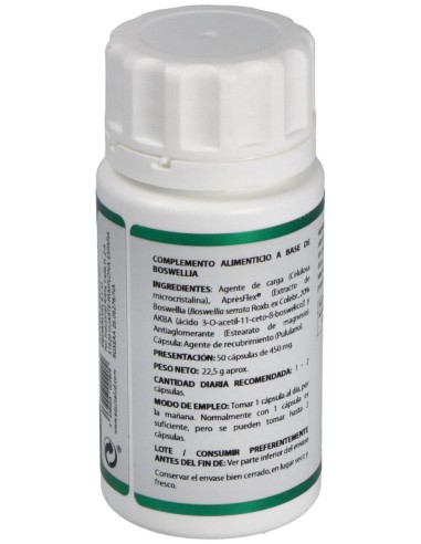 Holofit Boswellia 100Mg (Aprèsflex Alto Contenido Akba)50Cáps