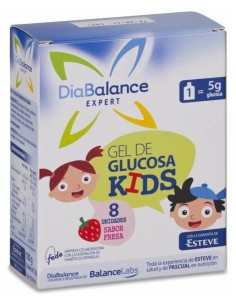 Diabalance Expert Gel De Glucosa Kids, 8 Uds