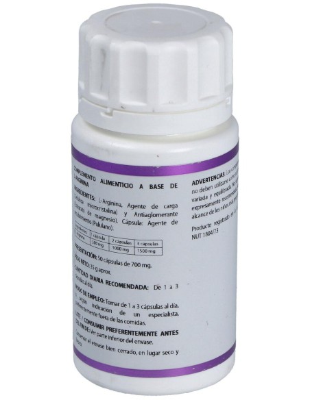 Holomega L- Arginina 50Cáps