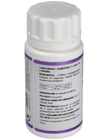 Holomega L-Prolina 50Cap.