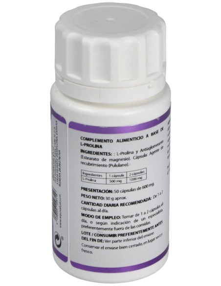 Holomega L-Prolina 50Cap.