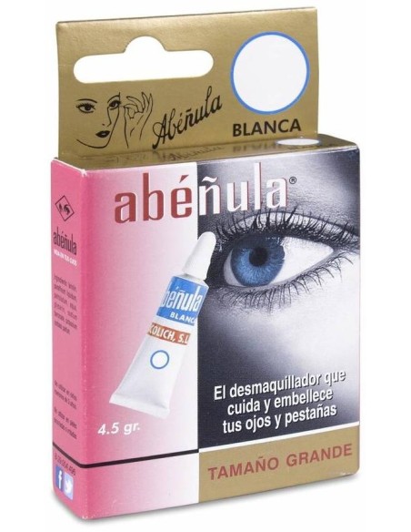 Abéñula Blanca Grande Desmaquillador Pestañas Y Ojos 4.5G