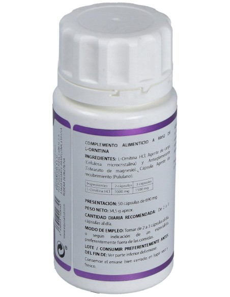 Holomega L-Ornitina 50Cap.