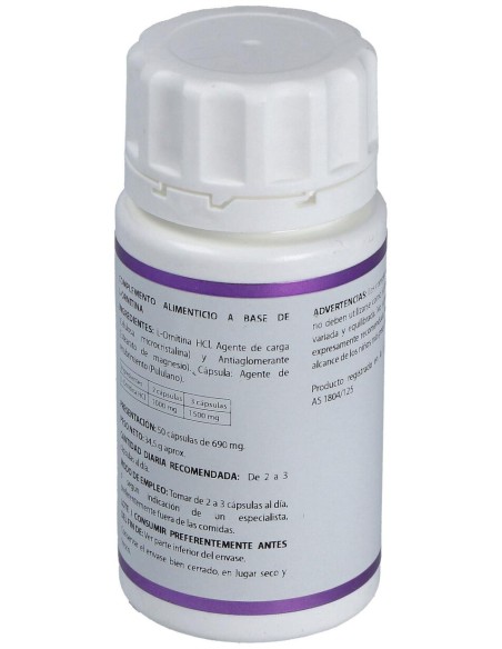 Holomega L-Ornitina 50Cap.
