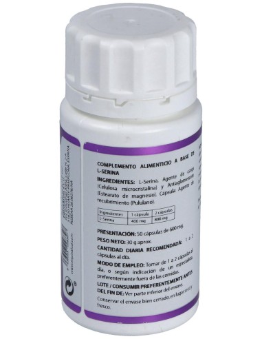 Equisalud L-Serina 400Mg 50Caps