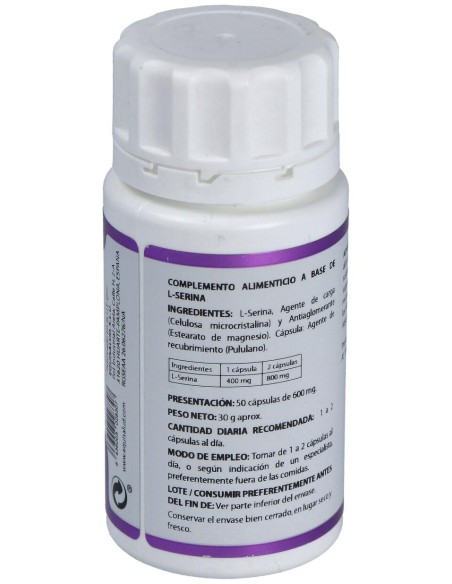 Equisalud L-Serina 400Mg 50Caps