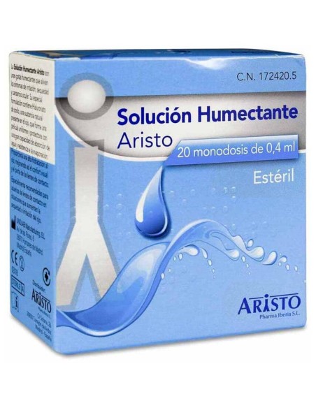 Aristo Solución Humectante 0.4 Ml, 20 Monodosis