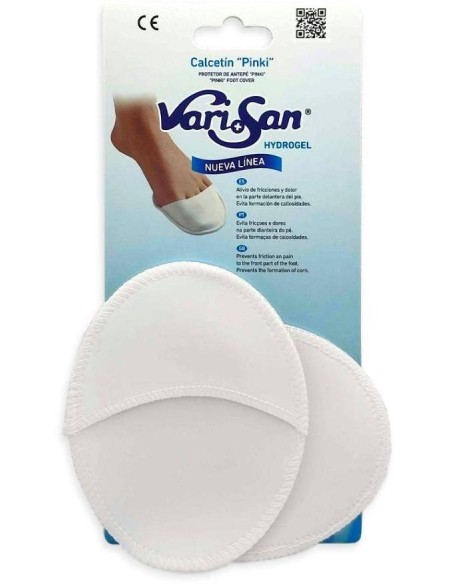 Varisan Calcetín Pinki Protector Dedos Y Metatarsos, 1 Par