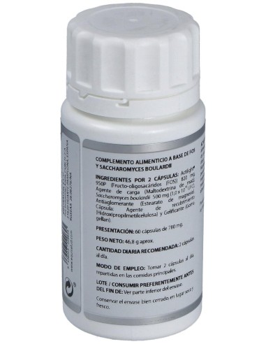 Equisalud Microbiota Saccharomyces Boulardii 60Caps