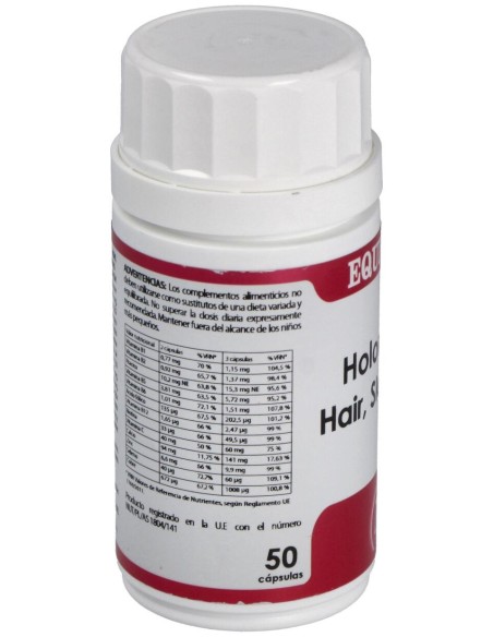 Holomega Hair Skin And Nails 50Cap.