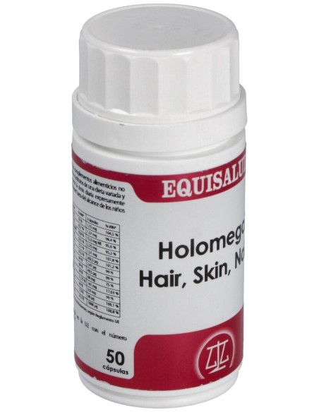 Holomega Hair Skin And Nails 50Cap.
