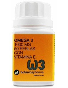 Botánicapharma Omega 3 Con Vitamina E 50 Perlas