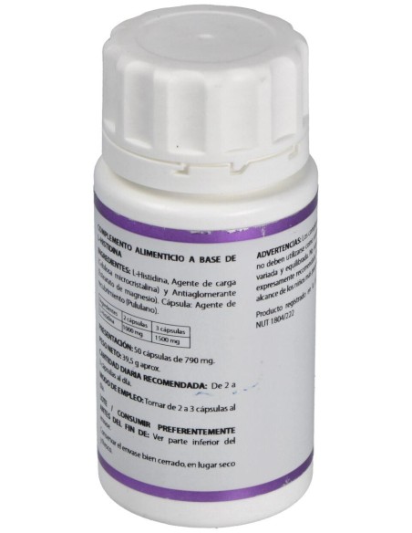 Holomega L- Histidina 50Cáps