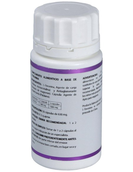Equisalud L-Treonina 500Mg 50Caps