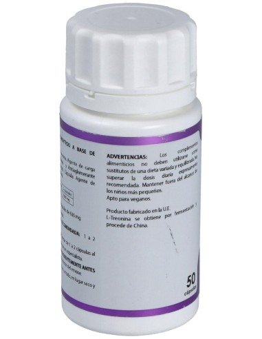 Equisalud L-Treonina 500Mg 50Caps
