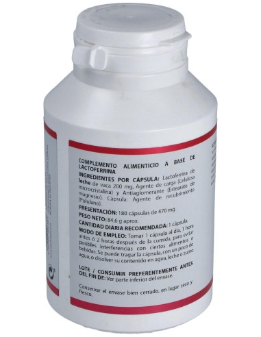 Equisalud Holomega Lactoferrina 180Caps