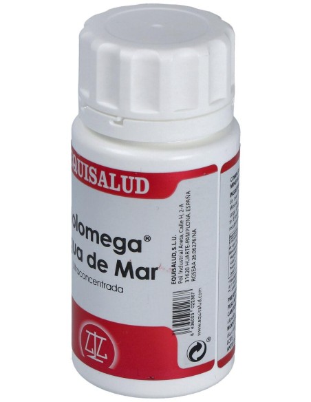 Holomega Agua De Mar Ultraconcentrada 50 Cáp.