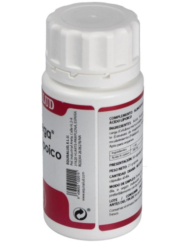 Equisalud Holomega Ácido Rlipoico 200Mg 50Caps
